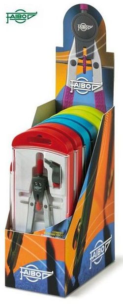 Compás série DISSENY expositor 6 und.