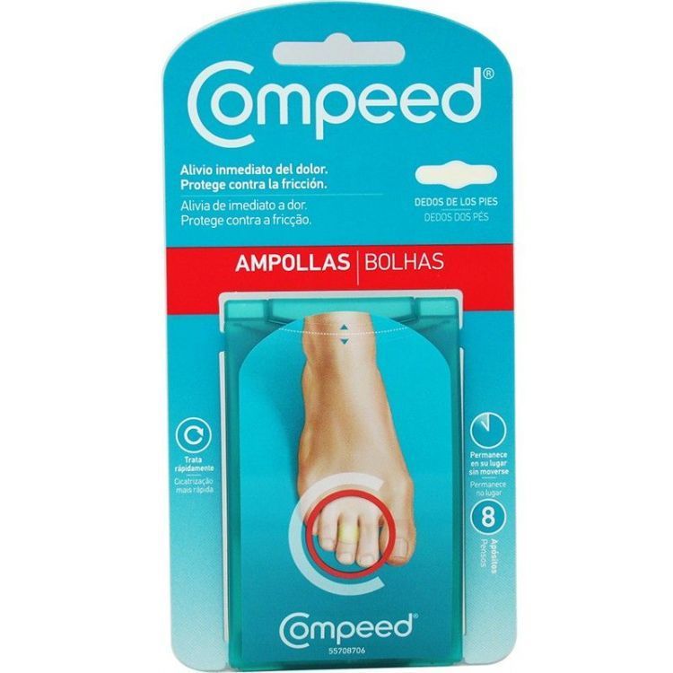 Compeed Ampollas Dedos Pies 8 Unid