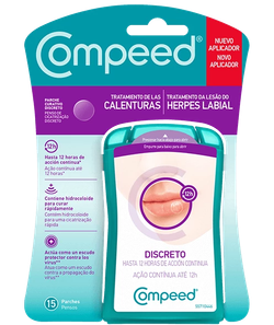Compeed Calenturas Parche Hidrocoloide 15 U