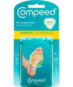 Compeed Durezas Medianas Hidrocoloide 6 U