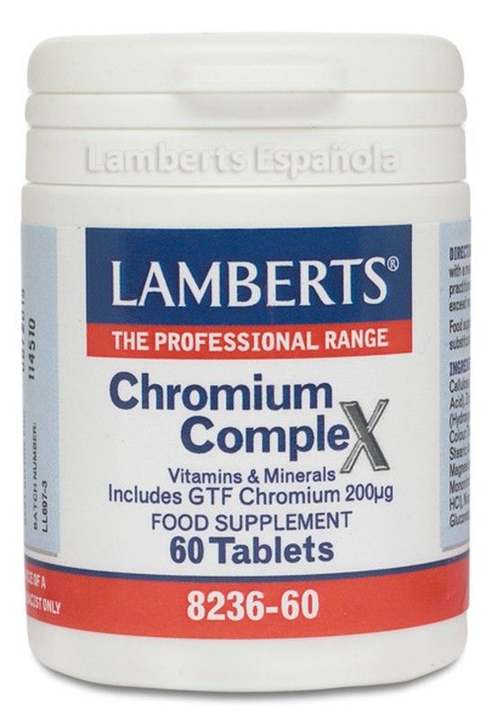 Complejo De Cromo 60 Tabletas