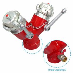Complemento para sistemas columna seca IPF-41 Bifurcación de 70 mm cierre por esferas.