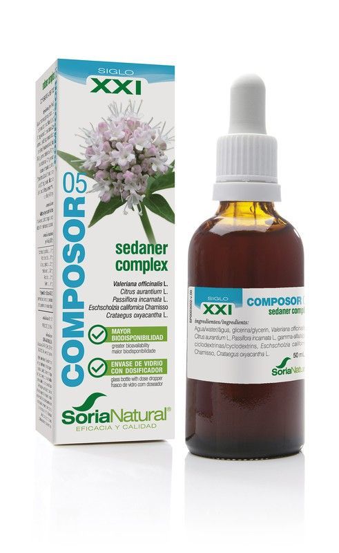 Composor 05 Sedaner Complex 50ml S Xxi Soria Natural