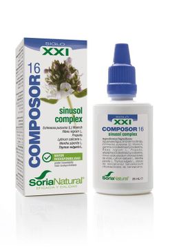 Composor 16 Sinusol S Xxi 25ml Soria Natural