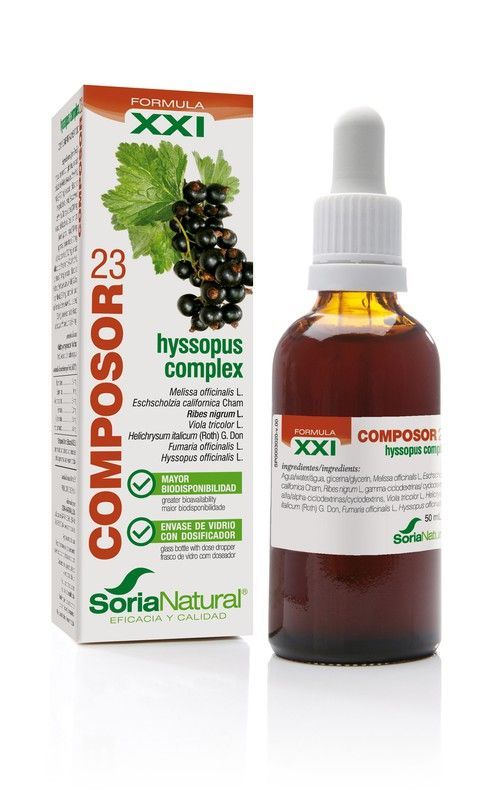 Composor 23 Hyssopus S Xxi 50ml Soria Natural