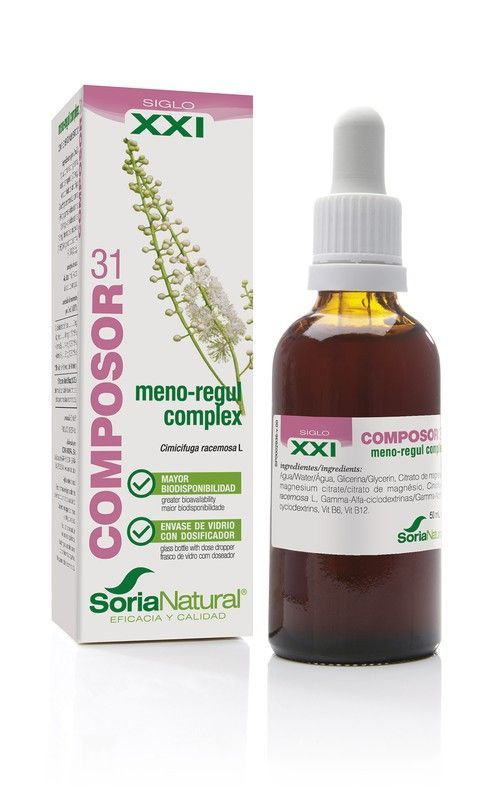 Composor 31 Meno-Regul Complex 50ml Xxi Soria Natural