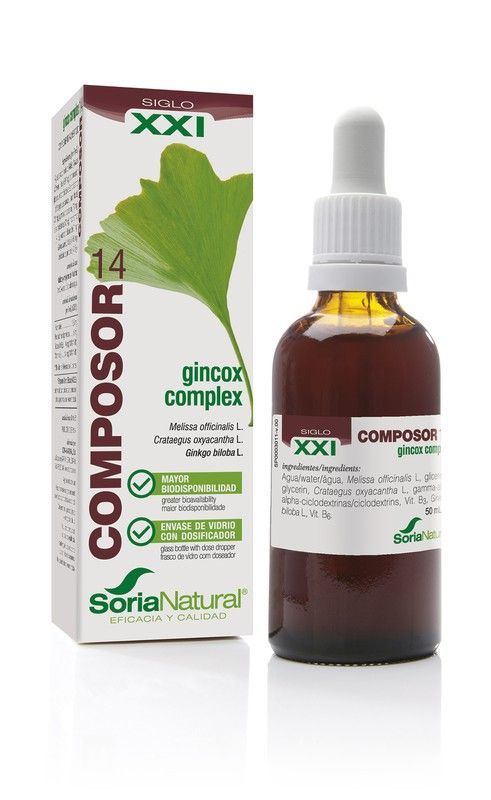 Composor 41 Gincox S Xxi  50ml Soria Natural