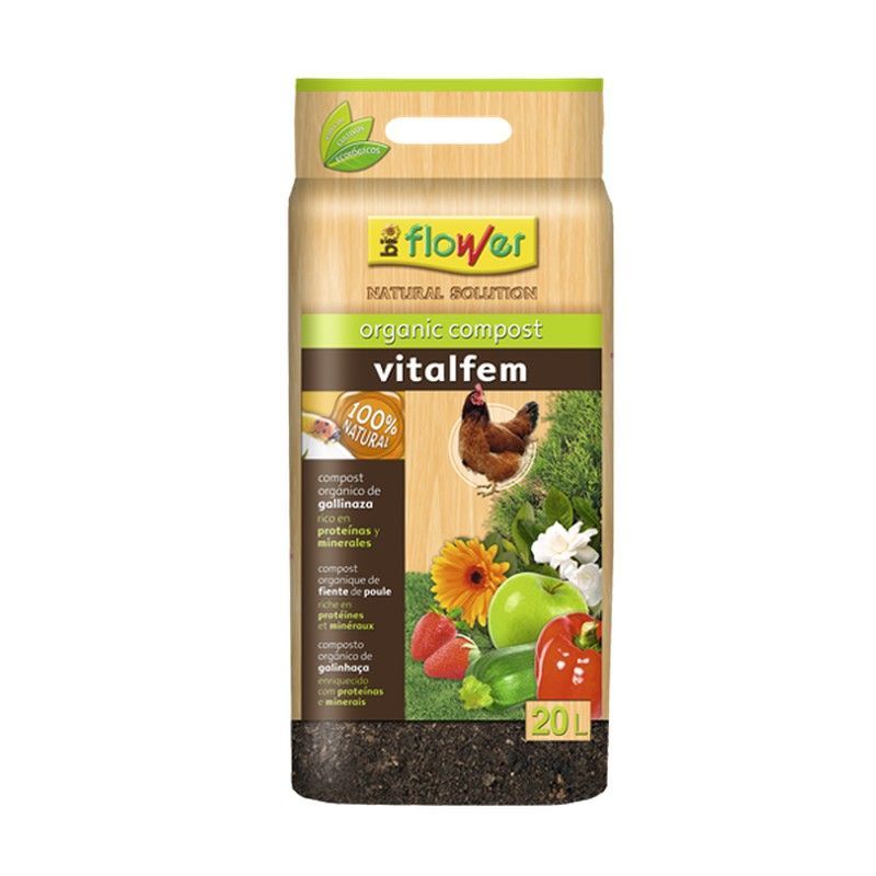 Compost orgánico biológico Vitalfem