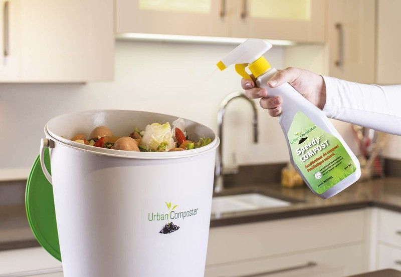 Compostadora urbana de sobremesa 'Urban Composter' de 15 litros