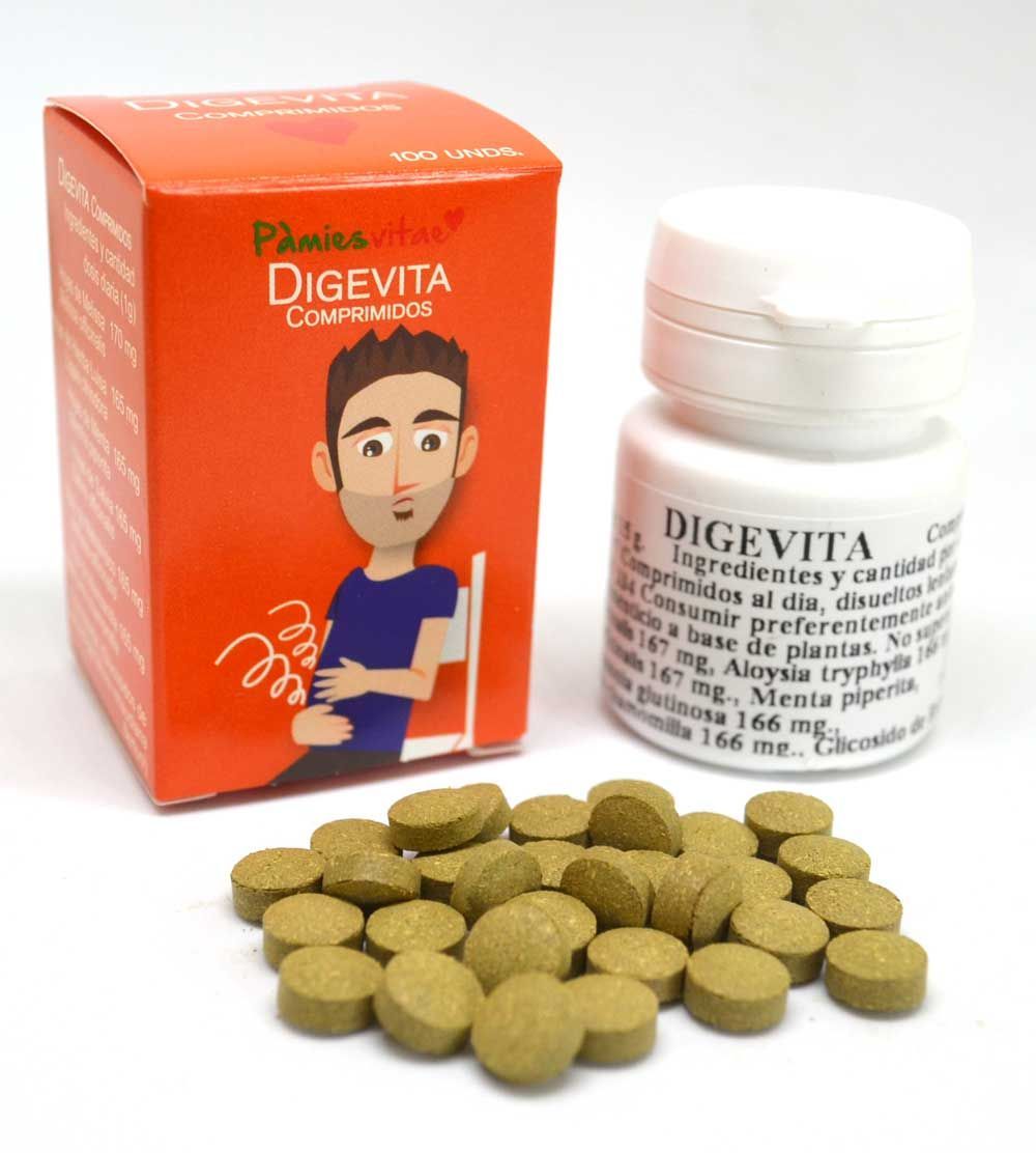 Comprimidos DIGEVITA (100 und) Comprimidos