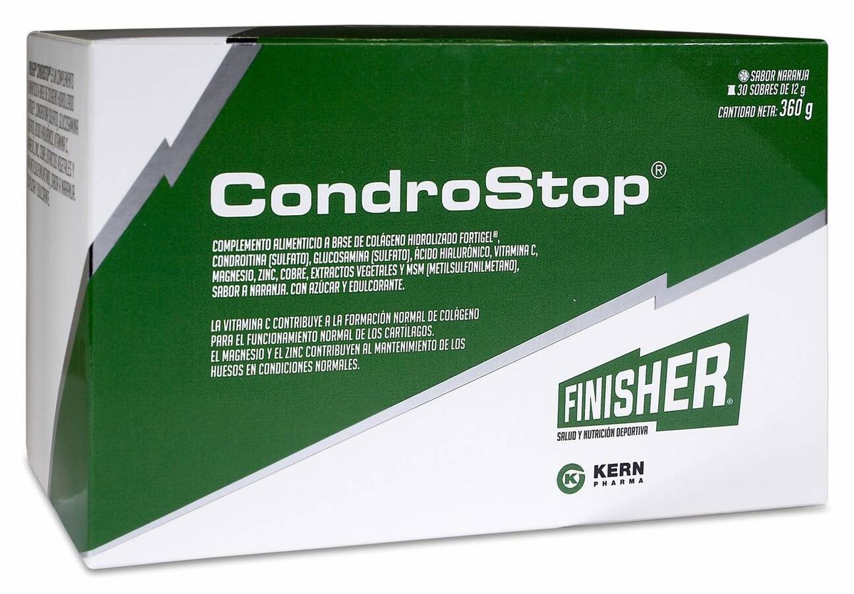 Condrostop Finisher 30g sabor Naranja
