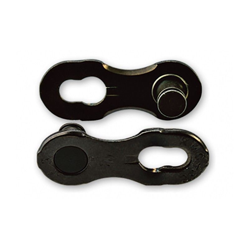 Conector Cadena KMC DLC 12R 12V – Negro 1/2"x11/128" (2 unidades)