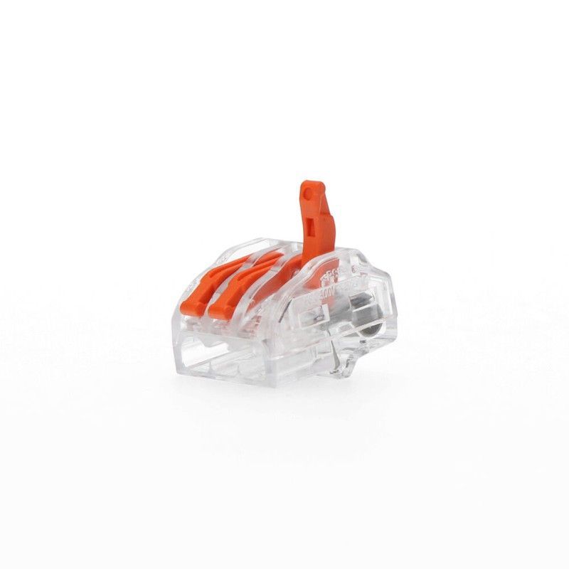Conector empalme 3 tomas de 0,75 a 2,5mm envasado 5uni