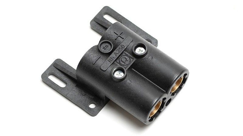 Conector hembra 250 Amp bipolar Serie BC carretilla elevadora eléctrica