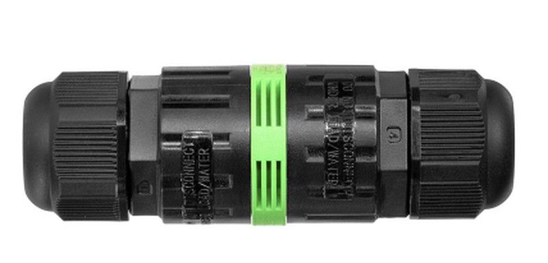 Conector Lineal IP68 2 Polos + Tierra Tekox WP3/L