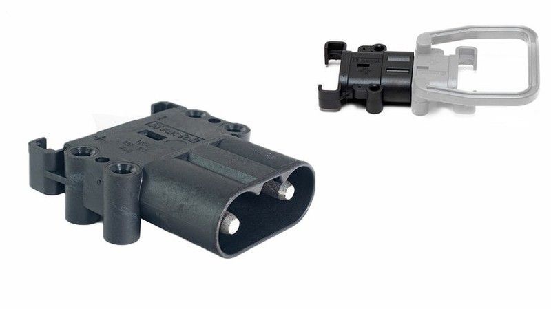 Conector macho 160 Amp bipolar Serie Europa carretilla elevadora eléctrica