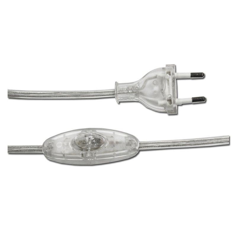 Conexion con int. Paso 3a 1,5mts mang. Plana transparente edm