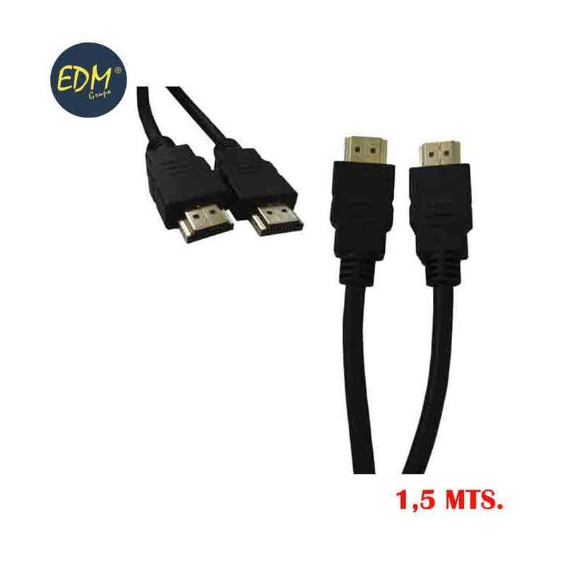 Conexion hdmi alta velocidad 1.4 macho macho 1,5m