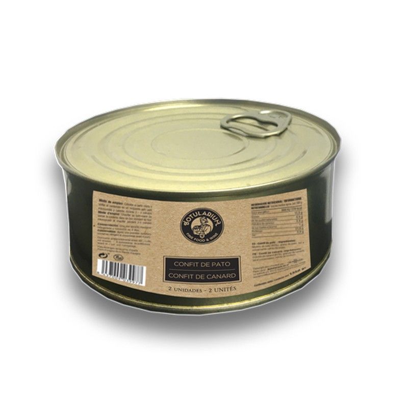 Confit de Pato (2 muslos) Botularium