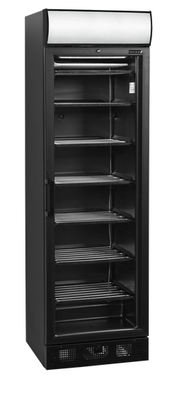 CONGELADOR EXPOSITOR 270L NEGRO TEFCOLD