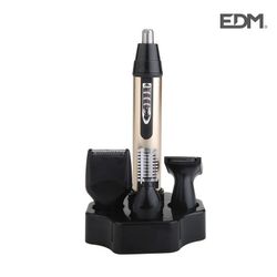 Conjunto cortador de vello facial - a pilas - edm
