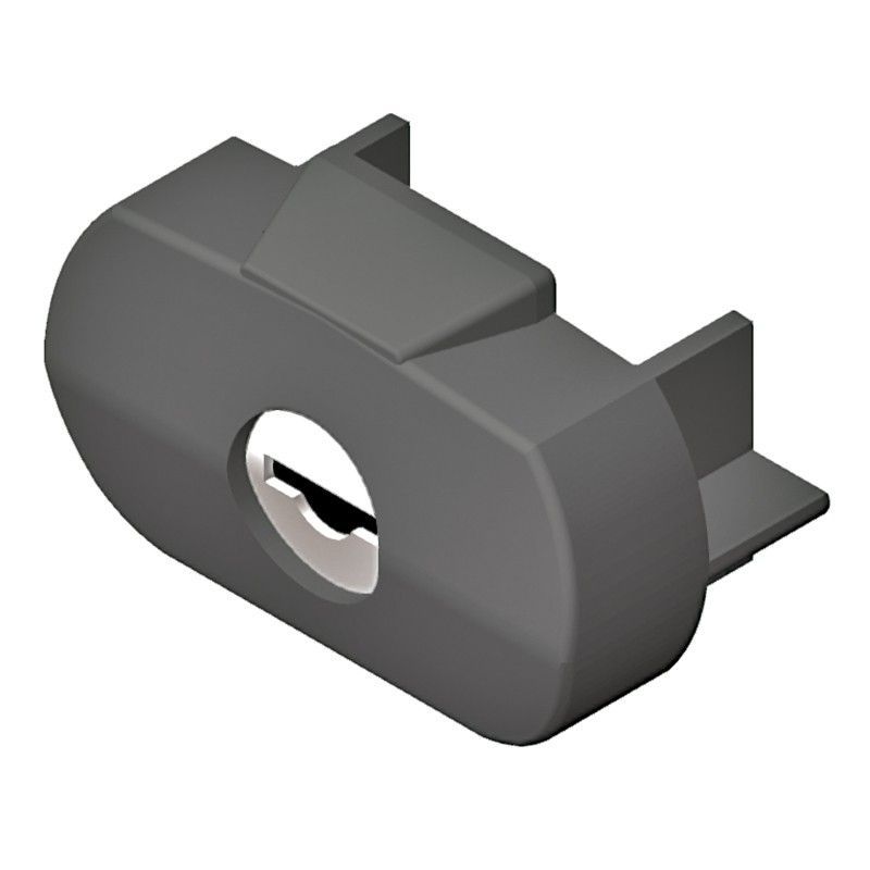 CONJUNTO DE 4 TAPONES OVAL CON BOMBINES + 2 LLAVES