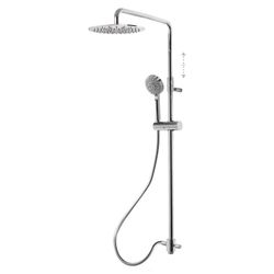 Conjunto de barra de ducha sin grifo con toma de agua y rociador