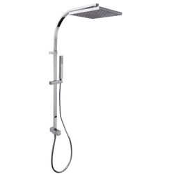 Conjunto de barra de ducha sin grifo con toma de agua y rociador