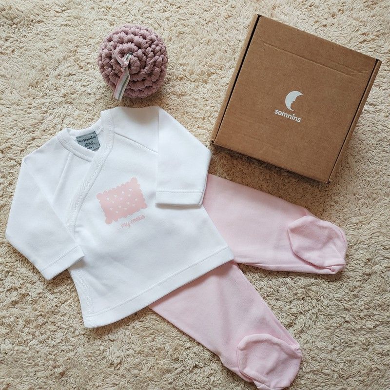 Conjunto de bebe primera puesta 9007 my cookie somnins