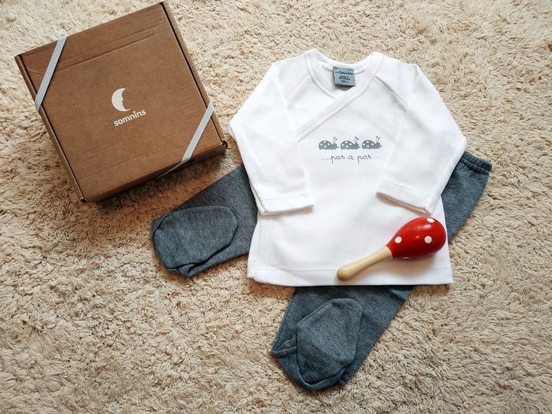 Conjunto de bebe primera puesta 9061 pas a pas somnins