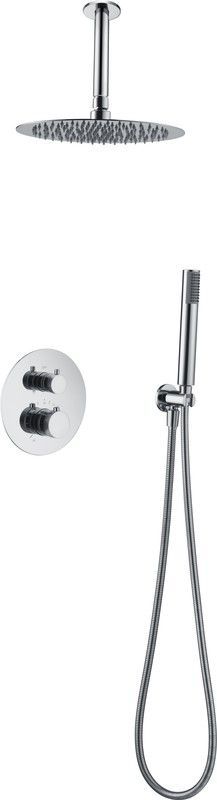 Conjunto de ducha empotrado Top Cromo GTQ038 Imex