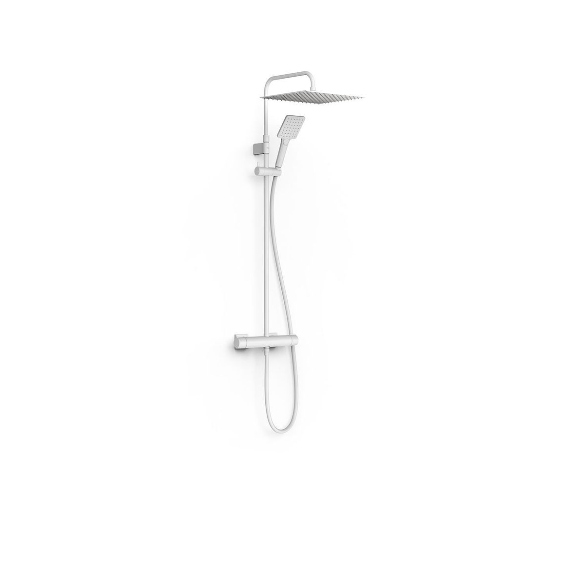 Conjunto de grifo mural Duo‑confort de 2 vías para ducha