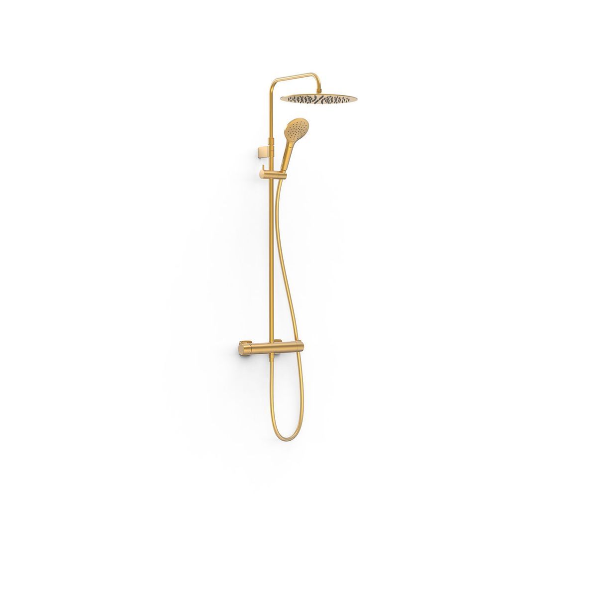 Conjunto de grifo mural Duo‑confort de 2 vías para ducha