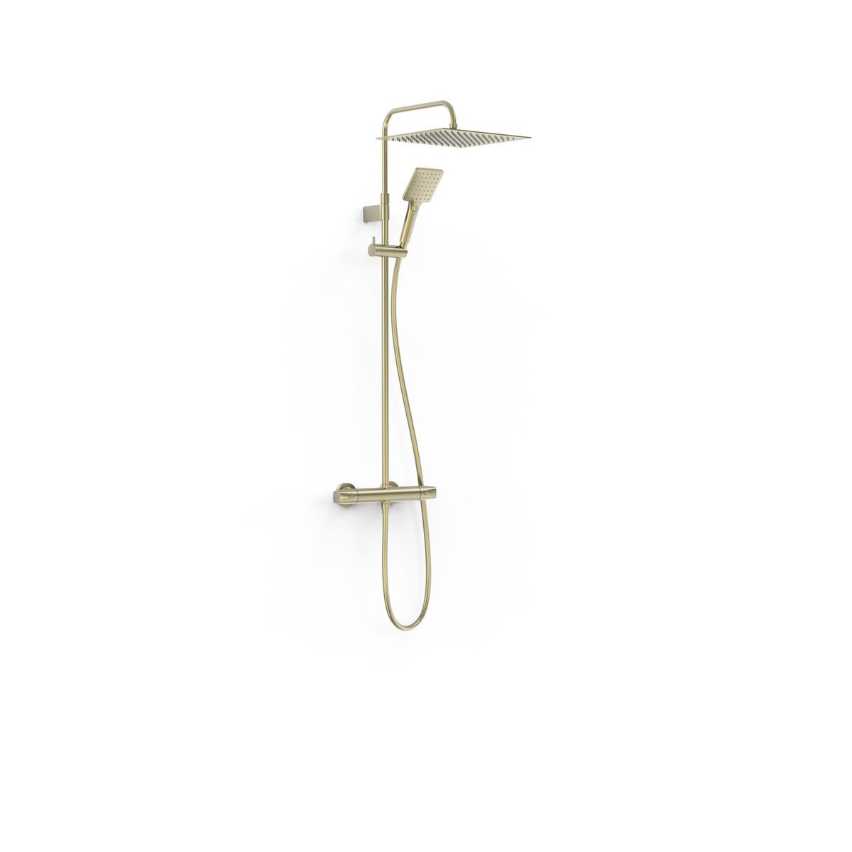 Conjunto de grifo termostático mural Over‑wall de 2 vías para ducha