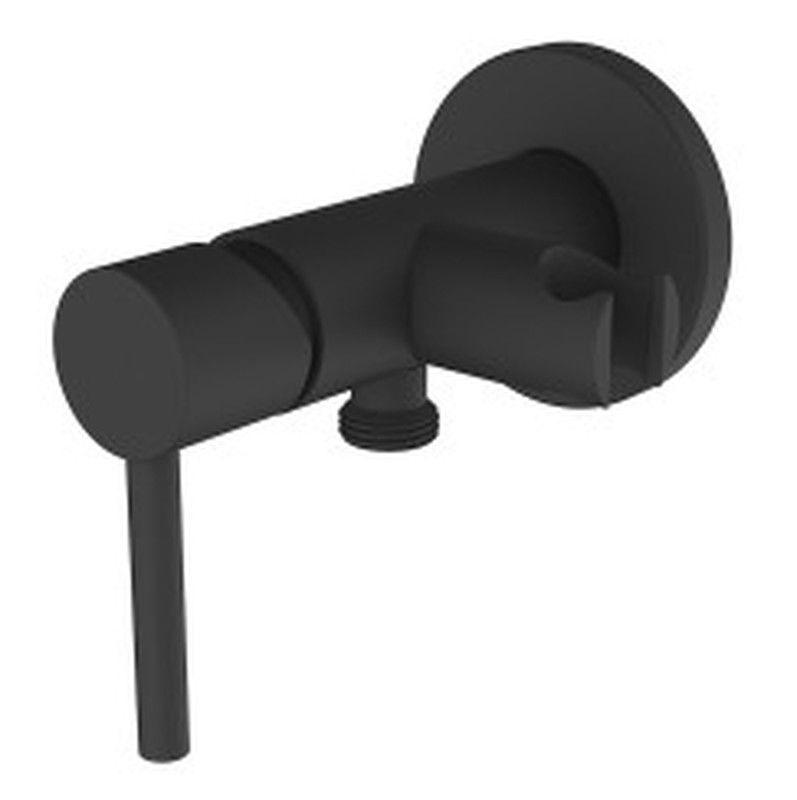 Conjunto ducha higiénica Empotrar Shattaf Toubkal Negro. Clever 61118