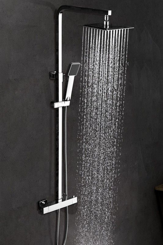 Conjunto ducha termostática Pola