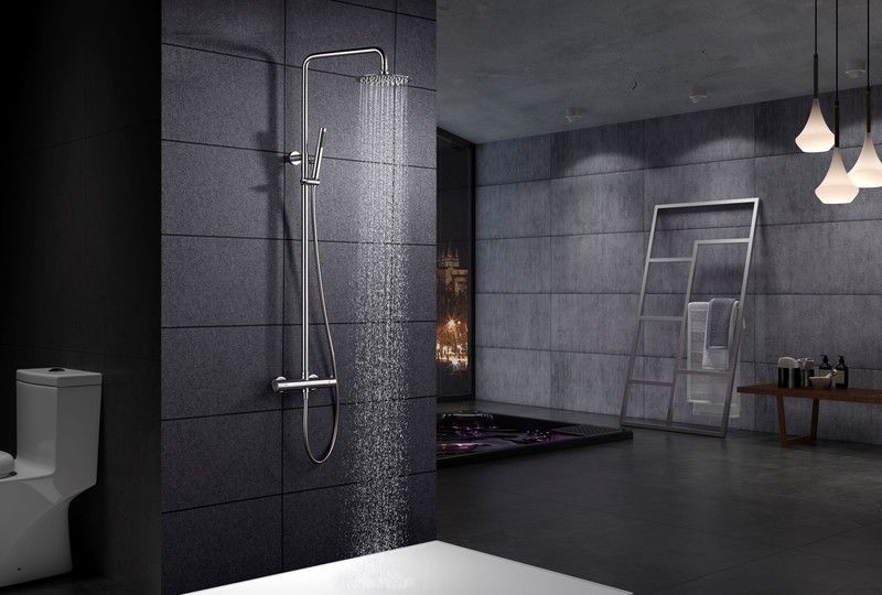 Conjunto ducha termostática Treumal S/316