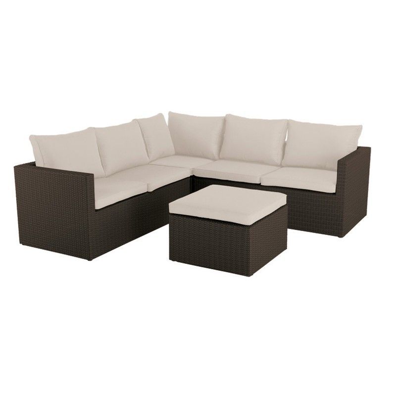 Conjunto jardin Barbados. Set Rinconera Barbados.2Sofás+Rinc+Mes.