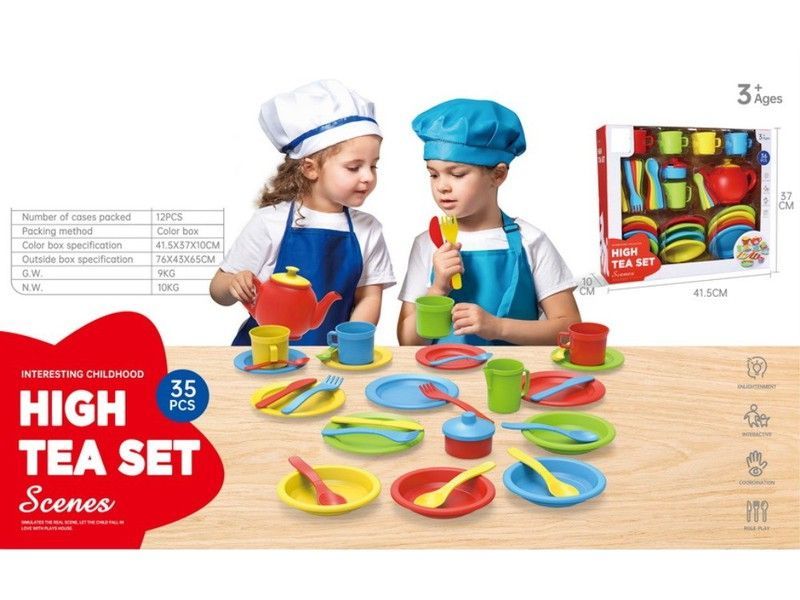 Conjunto Menaje Te 35 Pzas.