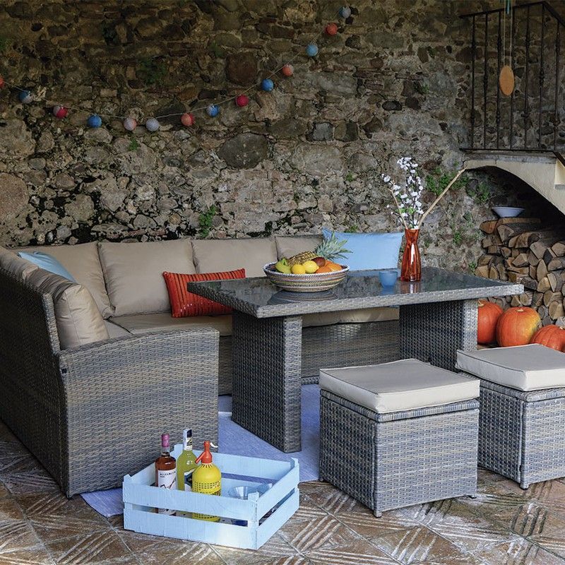 Conjunto para jardín Bali Gran confort. Ref. 8704N155.