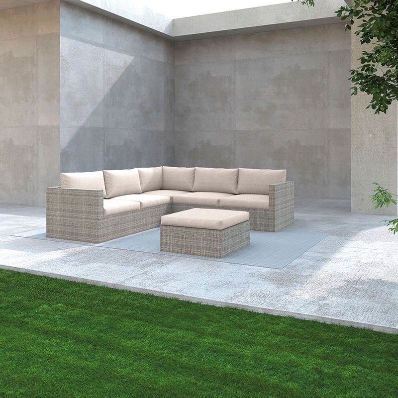 Conjunto para jardín Fidji Gran confort. Ref. 8704N372