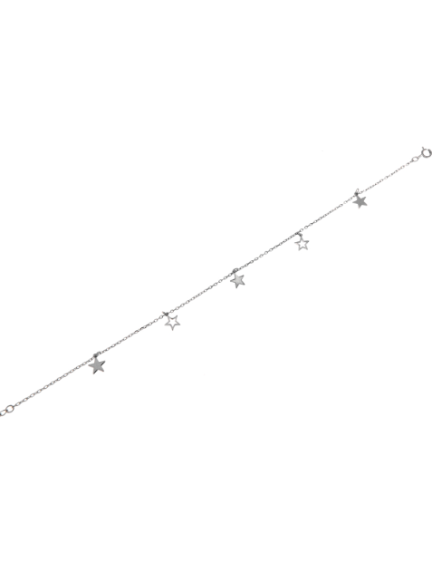 Conjunto Plata Mujer PTOB9 Estrellas