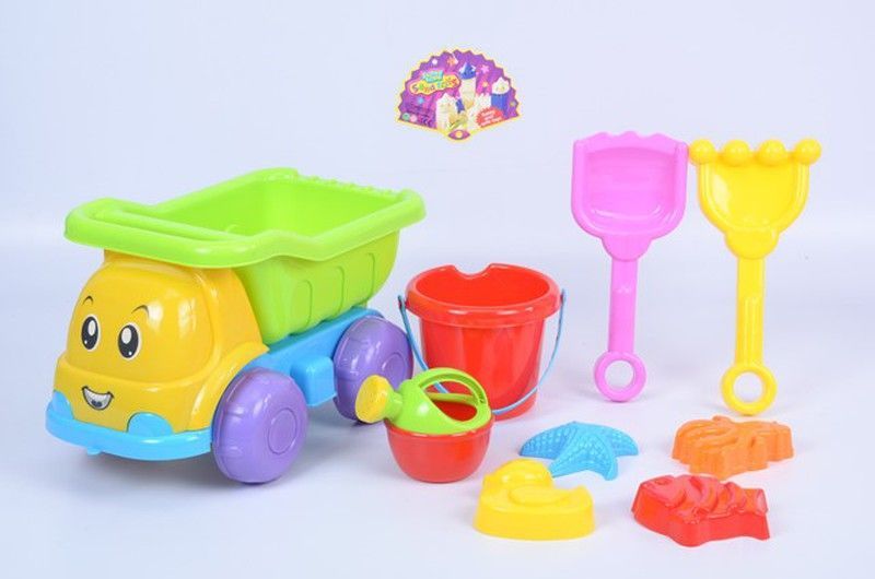 Conjunto Playa Camion C/Accesorios 33Cm