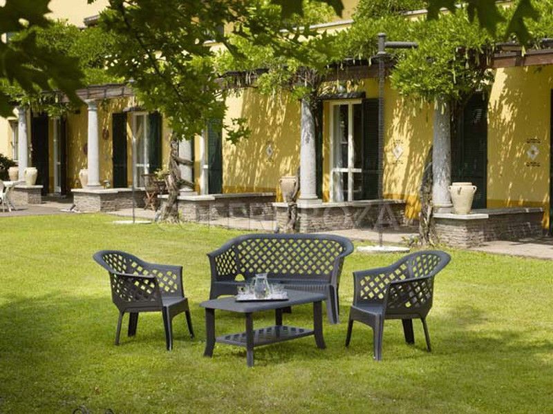 Conjunto resina veranda Progarden