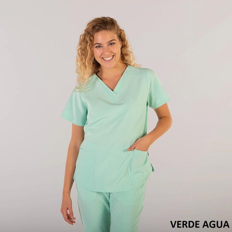 Conjunto sanitario mujer verde o azul