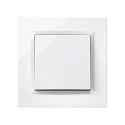 Conmutador Cruce Serie 10 Blanco