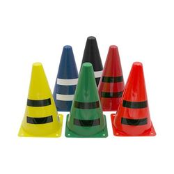 Cono con signo de igual. Varios tamaños y colores