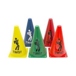 Cono para training. Impresión twist. Varios tamaños y colores