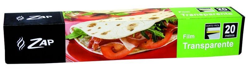 Conservación de alimentos Film transparente de 11 micras 30 cm x 20 m