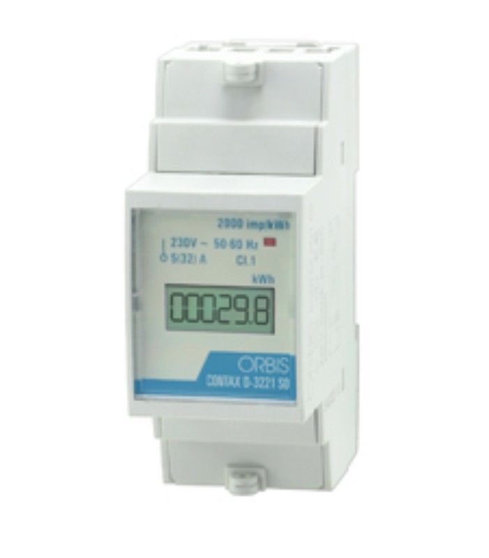 Contador modular monofásico digital CONTAX D-3221 S0 ORBIS OB703100